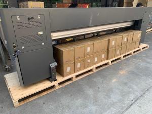Buy cheap 240sqm/H Used Konica Solvent Printer , 3.2m Solvent Wide Format Printers product
