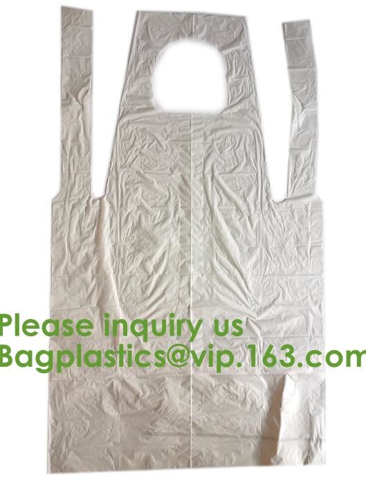 Buy cheap PBAT+PLA Compostable disposable plastic apron,100% Biodegradable & Compostable disposable,Safe and Healthy, bagease, pac product