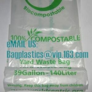 Buy cheap en13432 corn starch based wholesale biodegradable 100% compostable bags on roll, cornstarch made 100% biodegradable product