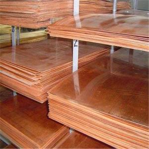 China 1.2mm 0.8 Mm Copper Sheet for Industrial Decorative Construction on sale
