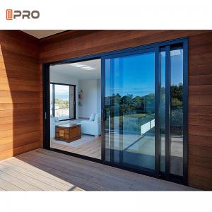 Buy cheap Exterior Four Panel Aluminium Sliding Glass Doors For Patio Entrance product