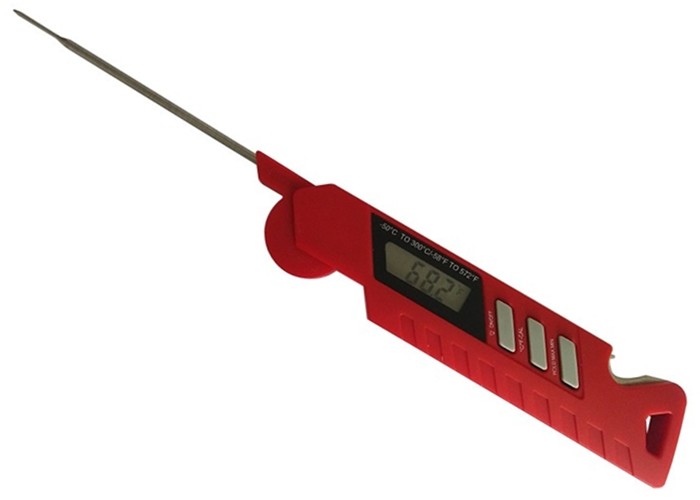 Buy cheap Super Fast Reading BBQ Meat Thermometer Waterproof IP67 With Inside Magnet product