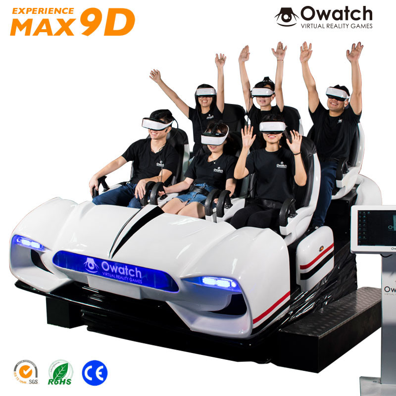 Buy cheap 6 seats 9d vr cinema / 9d vr family / virtual reality indoor simulator product