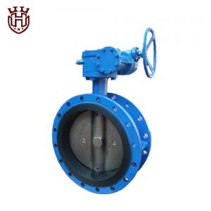China Double flanged Concentric butterfly valve on sale