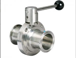 Buy cheap Stainless Steel Hygienic Butterfly Valve product