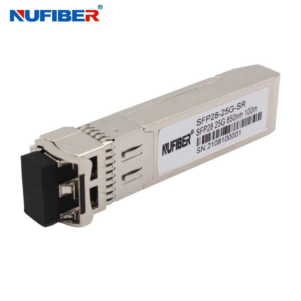 Buy cheap Single fiber LC 10km 25G SFP28 module Transceiver For Huawei Cisco HP Aruba Mikrotik product