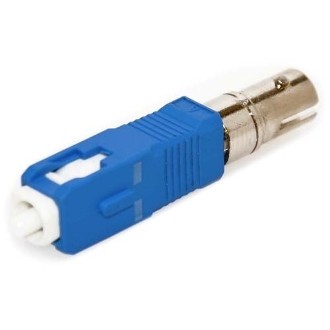 Buy cheap SC To ST Male To Female Metal Fiber Cable Accessories Zirconia Ceramic Optic Connector product