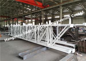 Buy cheap Customized Galvanized Structural Steel Trusses Fabrication Space Steel Truss product