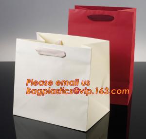Buy cheap Luxury shopping paper bag, different types design custom paper shopping bag product