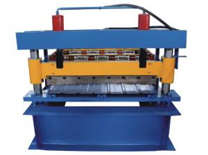 Buy cheap 4.5T Color Steel Roll Forming Machine For High Wave Corrugated Sheet product