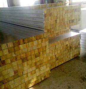 Buy cheap Glass Wool Insulated Roof Panels Foam Insulation Panels 80Mm Thickness product