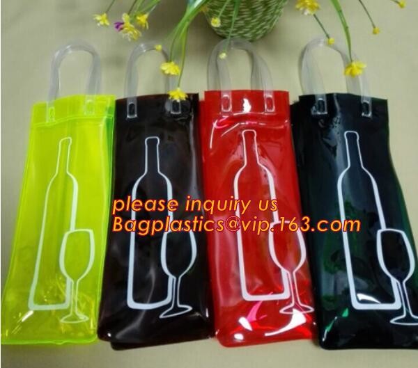 Buy cheap wine bottle holder, wine bottle carrier, Wine Chill Bag, pvc cool bag, waterproof pvc cooler bag, chill bag, wine bottle product