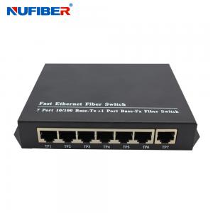 Buy cheap DC5V 1A 7 Port Ethernet Switch 100Mbps Speed IEEE802.3u Standard product