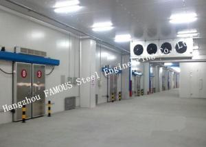 Buy cheap Commercial PU Sandwich Cold Room Panel Walk In Freezer For Meat And Fish Storage product
