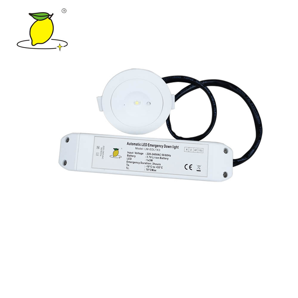 Buy cheap 3W 50Hz LED Recessed Emergency Downlight With Conversion Kit product