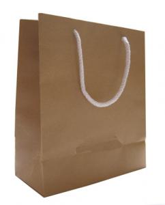Buy cheap Recycled Shopping Branded Paper Bags Gift Custom Printing OPP High End 350 GSM product