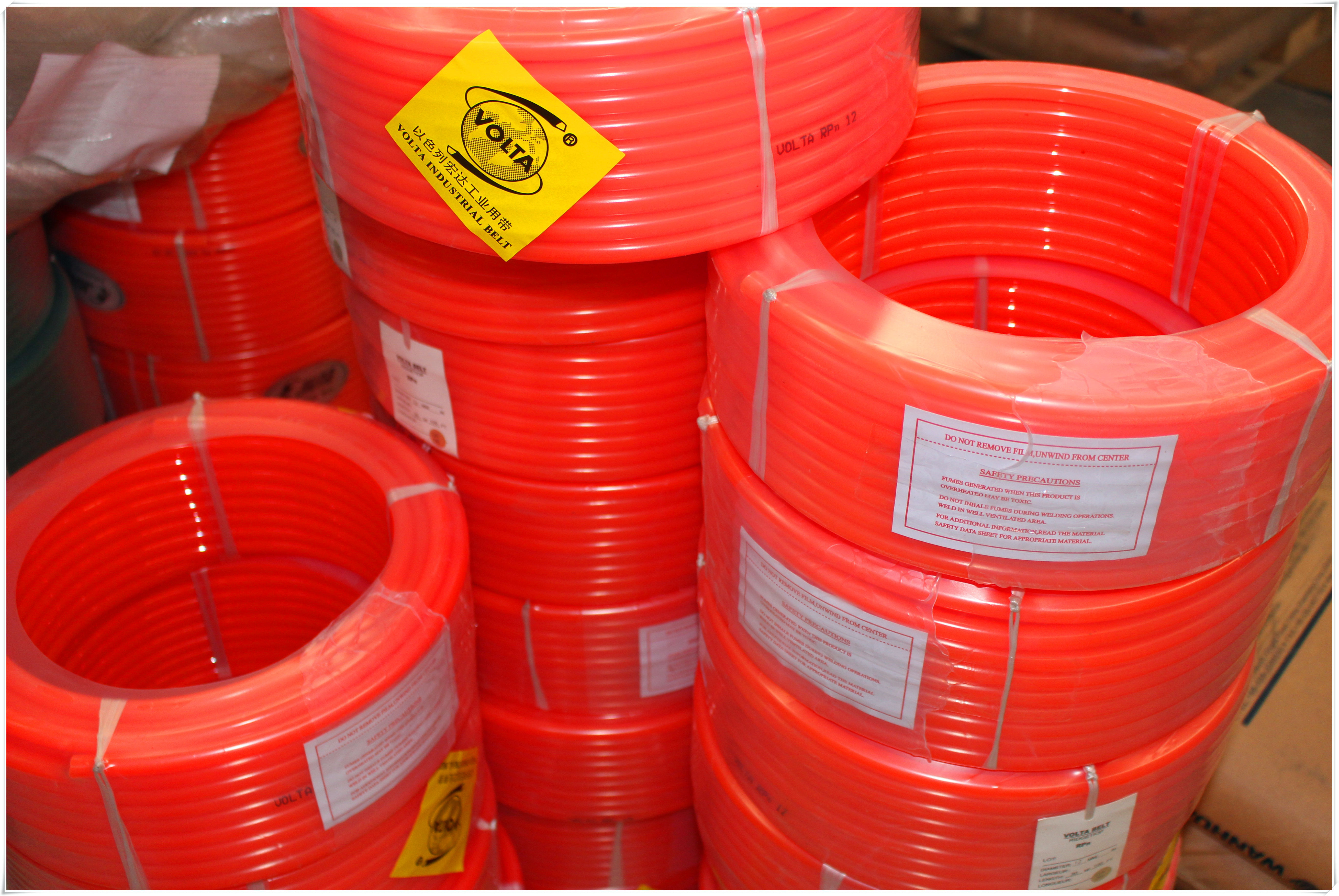 Buy cheap Smooth Surface urethane cord Rohs Approved / Low Compression transmission belt from wholesalers