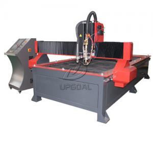 Buy cheap 1300*3000mm Table Type CNC Plasma Flame Cutting Machine with 200A Plasma Power Supply product