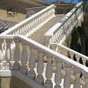 Buy cheap BLVE White Marble Stair Handrail Railing Natural Stone Balustrade Villa from wholesalers