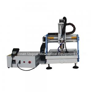 Buy cheap Desktop 360*360mm Mini CNC Metal Carving Machine with DSP Control product
