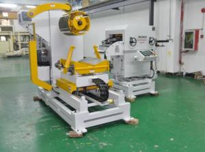 Buy cheap Hydraulic  Decoiler And Straightener Feeder With Power Press Line Machines product