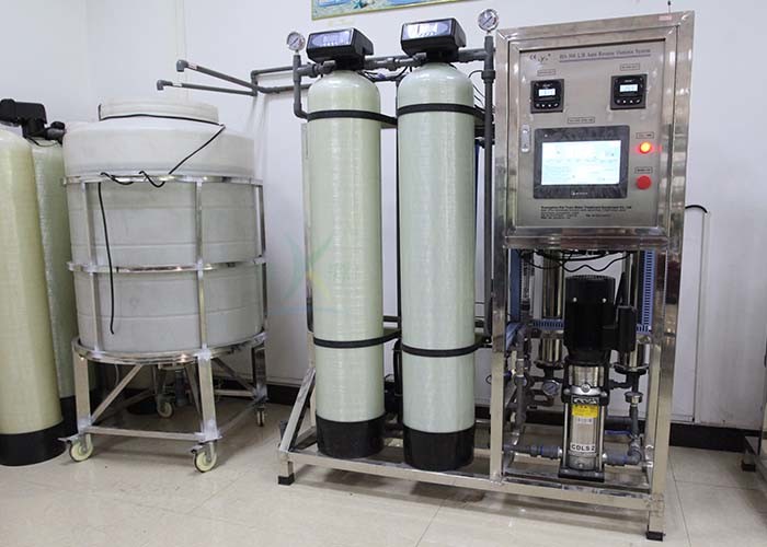 500lph Reverse Osmosis RO Water Treatment System With UV / Ozone Purifier