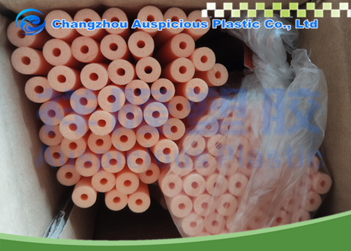 Buy cheap 1/2 Copper 1/4 Iron Orange Polyethylene Foam Pipe Insulation product