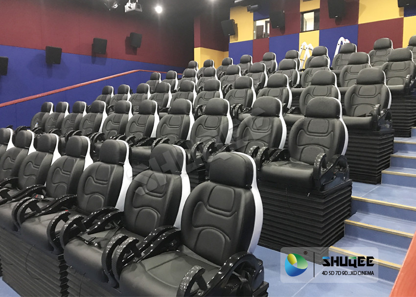 Buy cheap 5D Cinema Movie Theater Motion Seating With Pneumatic or Electronic Effects product