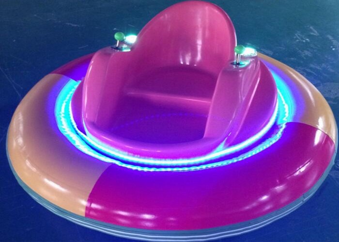 Mini UFO Shape Coin Operated Rides With Fiberglass Car Body For Shopping Mall