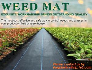 Buy cheap China Supplier Anti Weed Mat Weed Control Mat 100gsm PP Landscape Fabric Weed Barrier,Weed block mat keep damp and tempe product