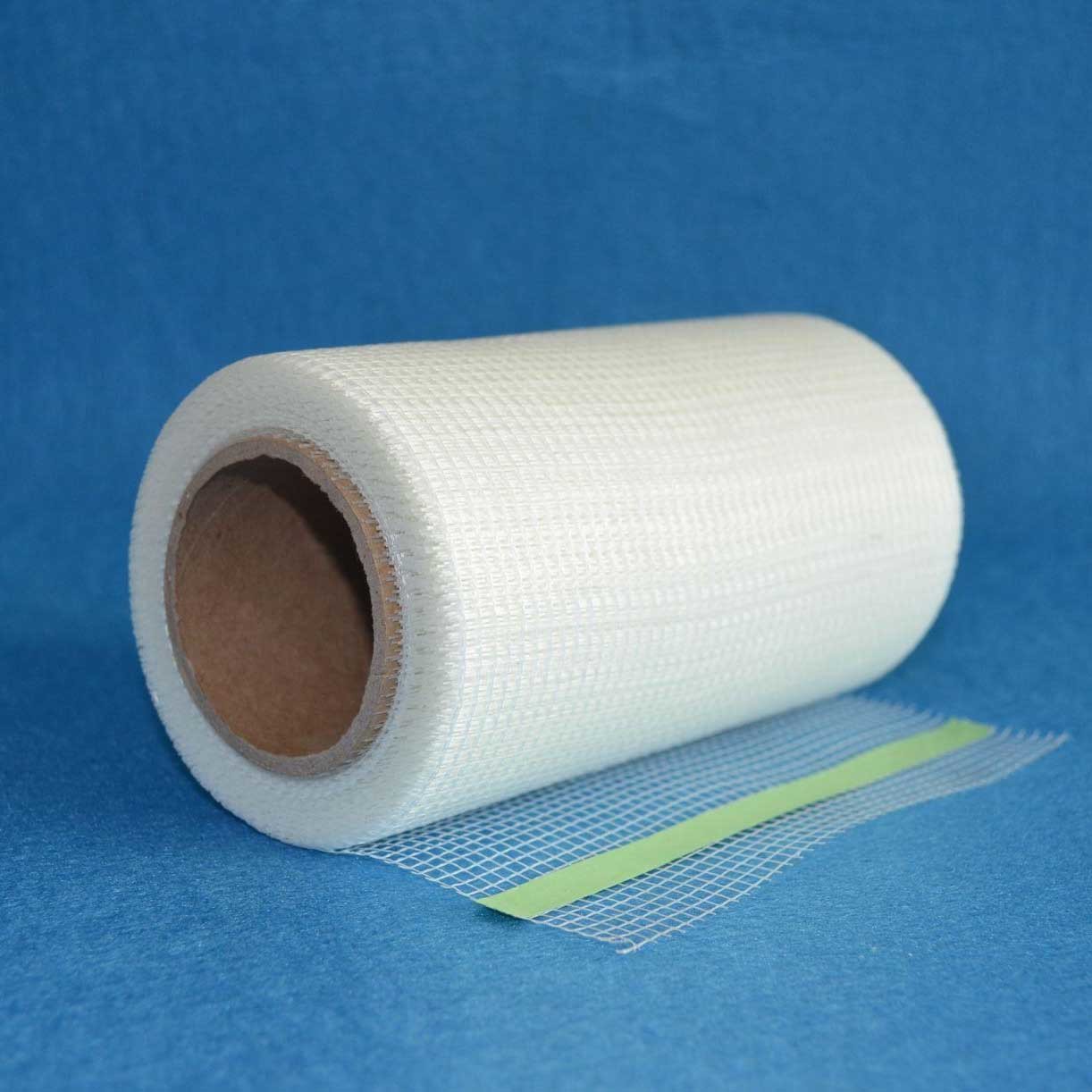 Buy cheap Wall Gap Jointed Adhesive Mesh Tape 9x9 75g/M2 90m Roll product