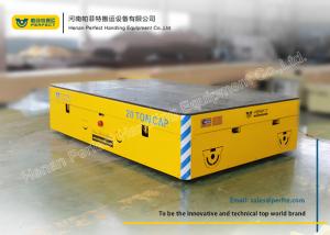 China Flatbed Transfer Small Cargo Trailers / Battery Transfer Cart For Cargo Transport on sale
