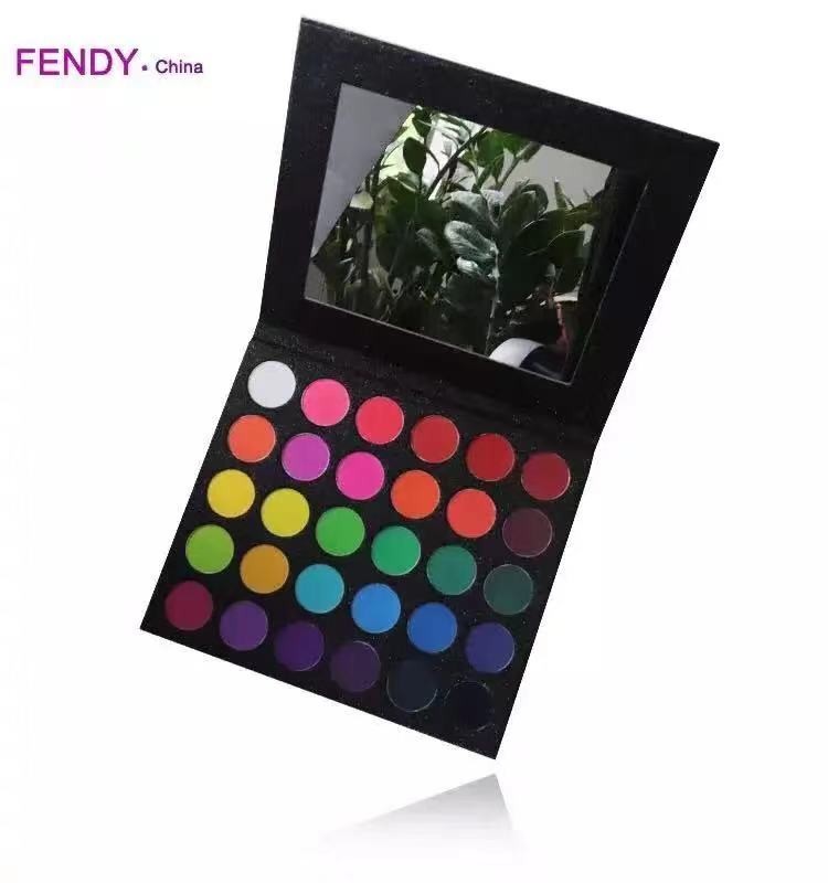 Custom Colorful Eyeshadow Palette Shadow  Matte with 30 colors Waterproof