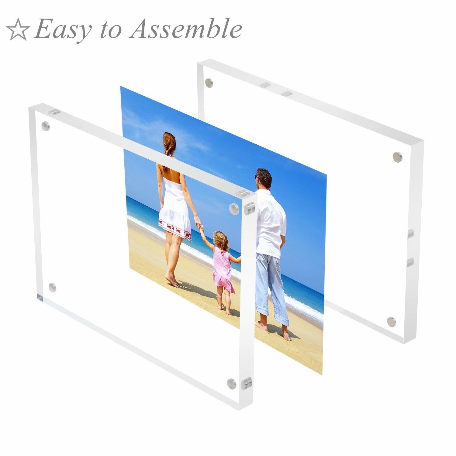 Buy cheap Non Glare Acrylic Frameless Picture Frames product