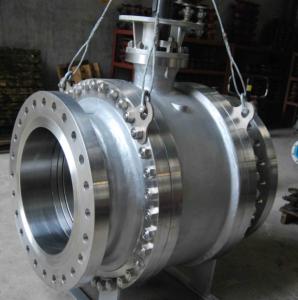 Buy cheap Pneumatic Worm Gear Ball Valve , Metal Seated Ball Valves For High Temperature  product