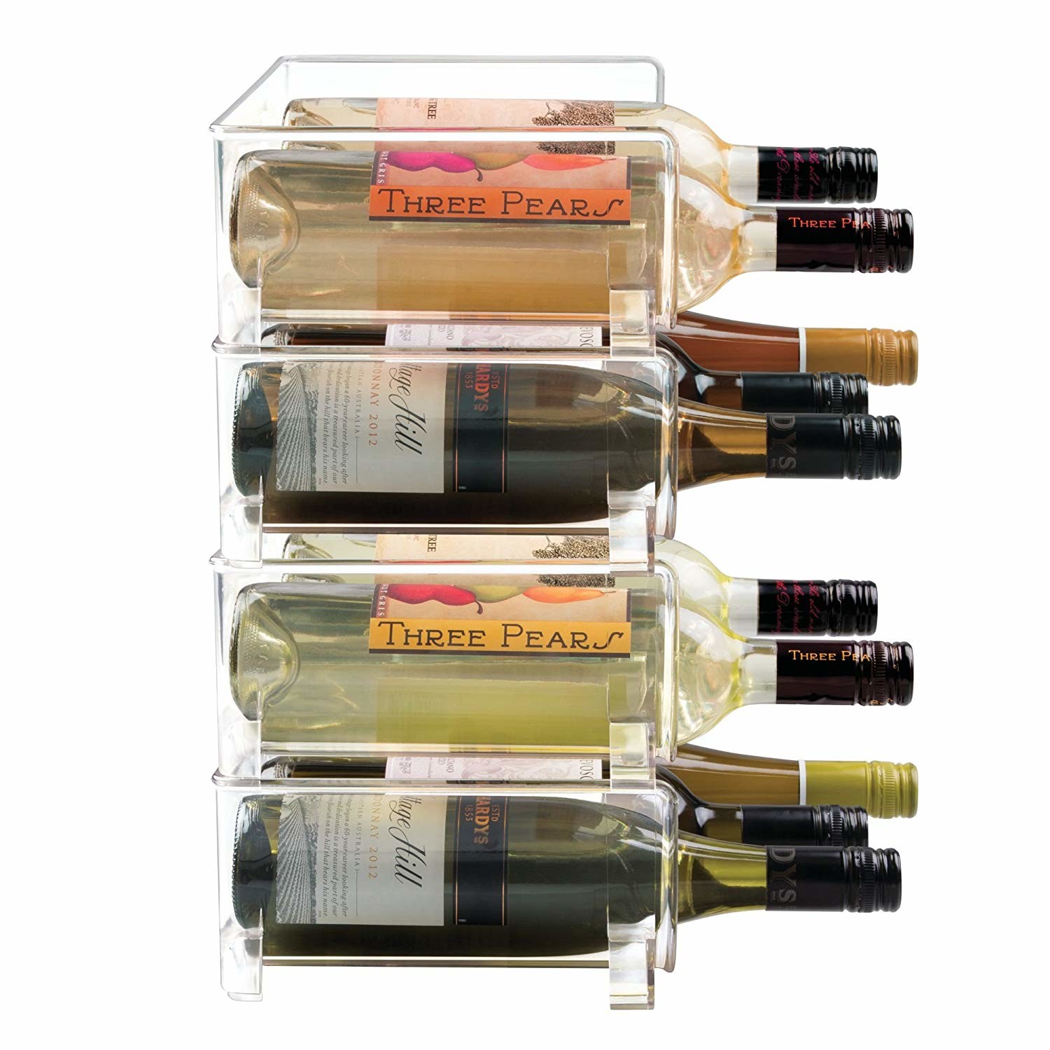 Buy cheap High Weatherability Acrylic Display Frame Organizer Clear Acrylic Wine Rack product