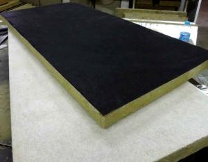 Buy cheap 45g black color Non Woven Fiberglass mat For Acoustic Ceiling Panel product
