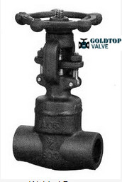 Buy cheap Socket Weld Bolted Bonnet Forged Gate Valve API 602 NPT Ends product