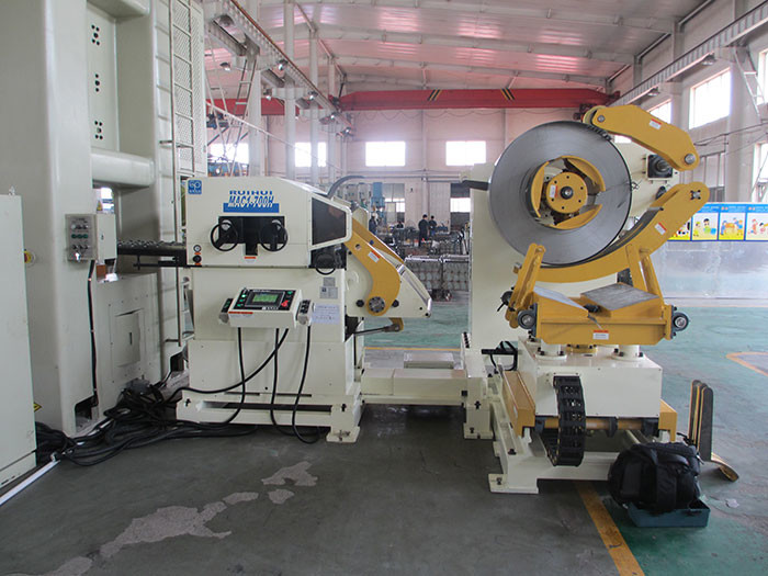 Buy cheap Metal Material Roll Stamping Coil Feeder Straightener Loading Trolley product