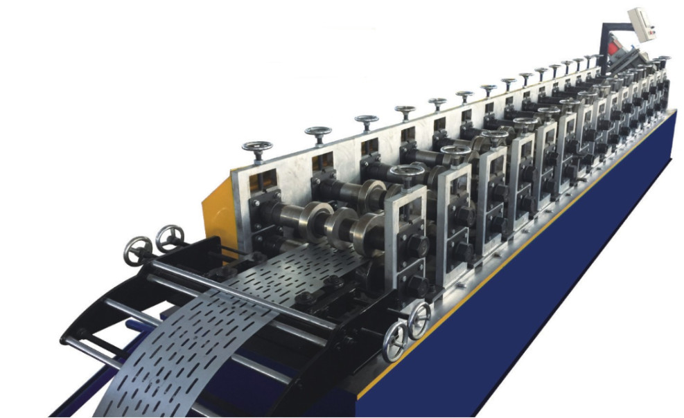 Buy cheap 10m/min Cable Tray Roll Forming Machine 15.5KW 18 Steps product