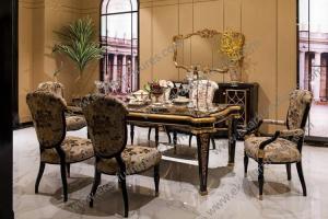 China Alibaba wholesale antique Italy travertine marble rectange dining table TN-025 on sale