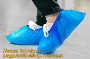 Buy cheap custom waterproof SMS pp non woven medical surgical use Polypropylene Disposable Shoe Cover non skid anti skid bagease product