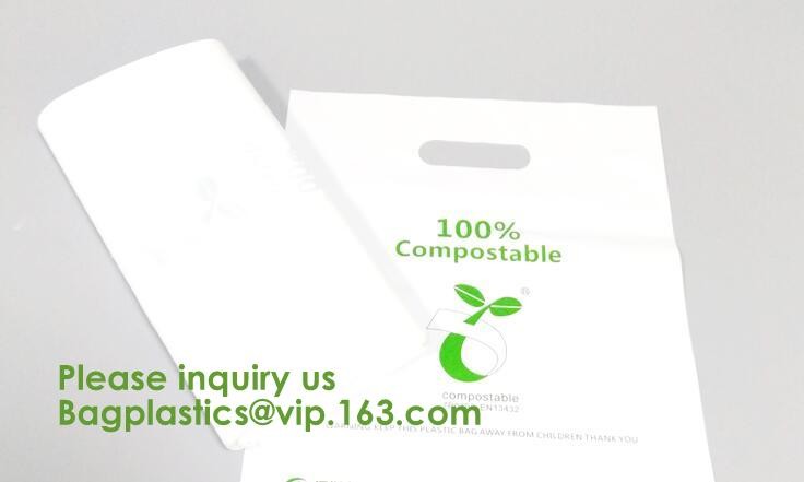 Buy cheap Eco friendly EN13432 Ok home compost certified 100% biodegradable compostable plastic T-shirt vest bag for shopping product