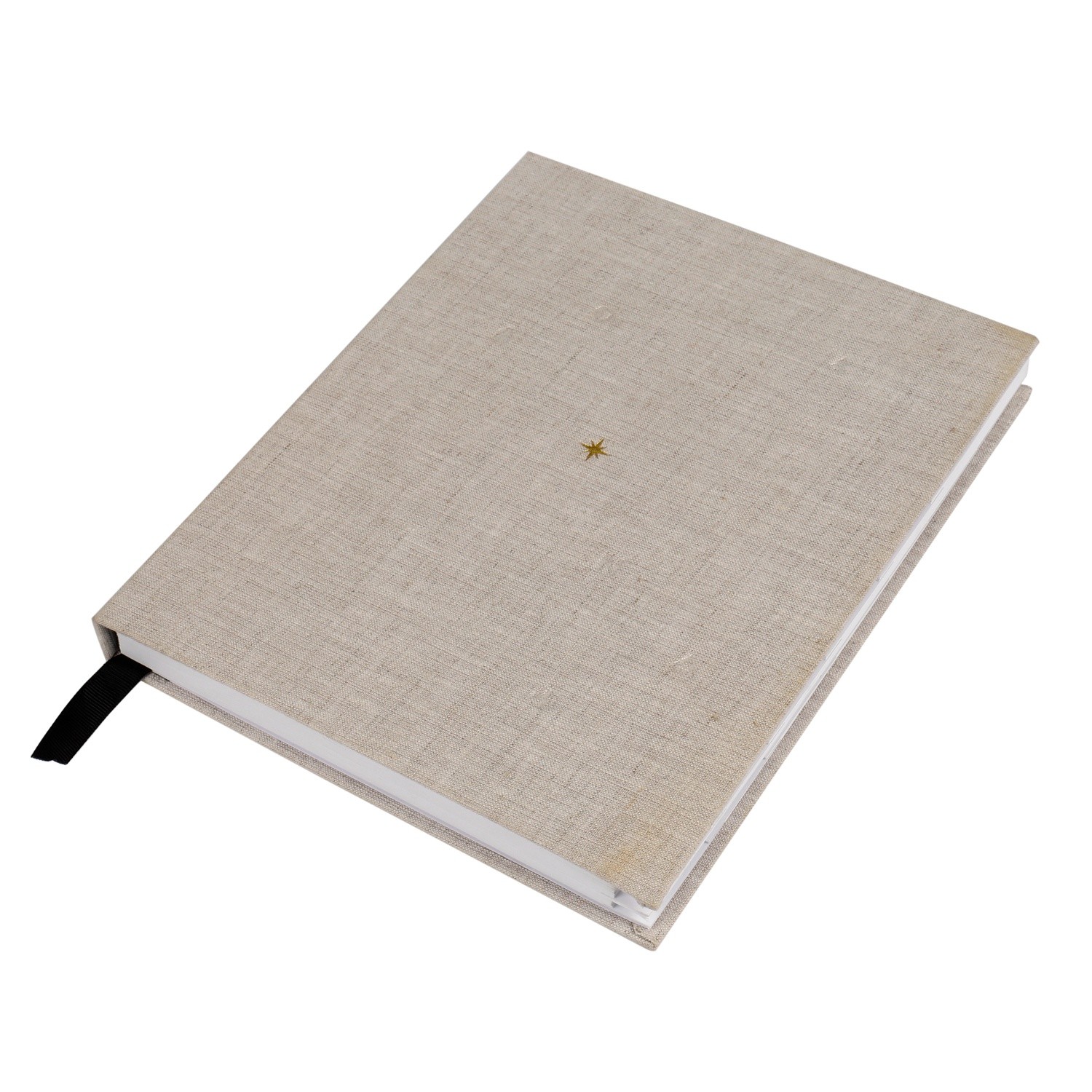 Buy cheap Cloth Fabric Cover Organizer Planner Book A5 Gold Foil Binding With Silk Ribbon Bookmark product