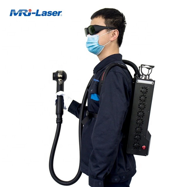 Buy cheap 100W 150W Backpack Laser Rust Removal Machine  For Manufacturing Plant product
