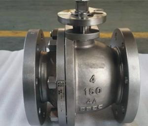 Buy cheap Two Piece Cast Steel Floating Low Pressure Ball Valve product