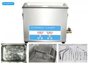 Buy cheap 10 Liter 200W Medical Ultrasonic Cleaner For Surgical Instrument Cleaning product