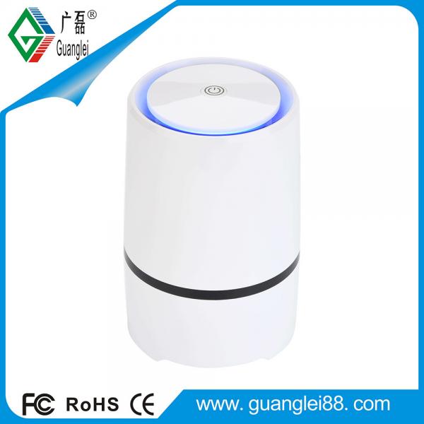 Quality USB desktop air purifier with negative ion HEPA filter CE RoHS FCC approved for sale