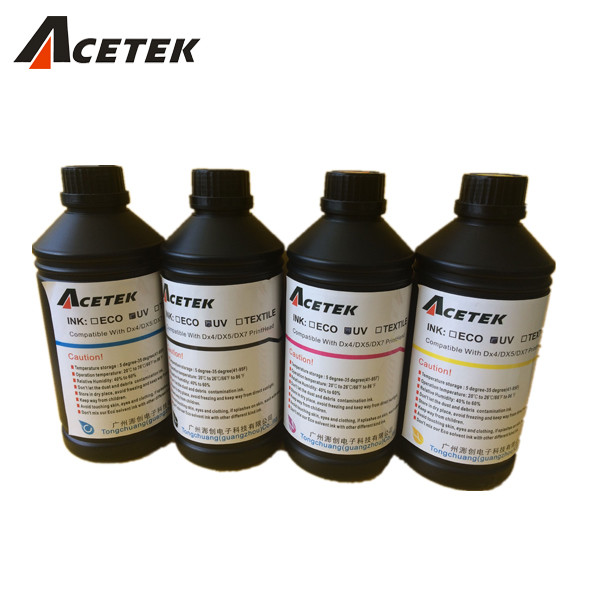 Buy cheap Acetek UV Printer Ink 1000ML/Bottle For Epson Dx5/Xp600/Dx7/Dx8 Head product