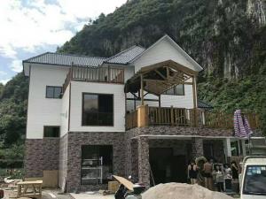 Buy cheap Luxury Prefab Vacation Villa Anti Earthquake And Wind Resist Prefabricated Light Gauge Steel Villa product